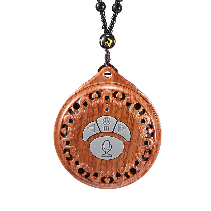 Ai Ethnic Classical Cultural and Creative Pendant Music Machine Rechargeable Portable Card Singing Machine for the Elderly Single Song Sequence Loop Singing
