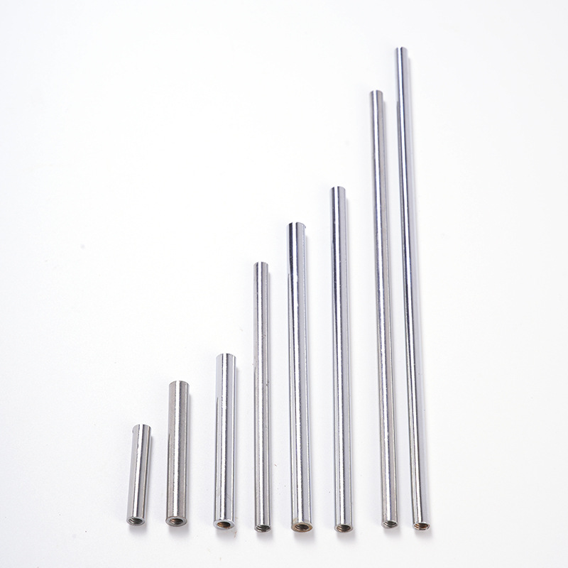 M4 Internal Threaded Lighting Connector Fastener Hollow M4 Through-Hole Hollow Connecting Tube Joint Internal Threaded Rod