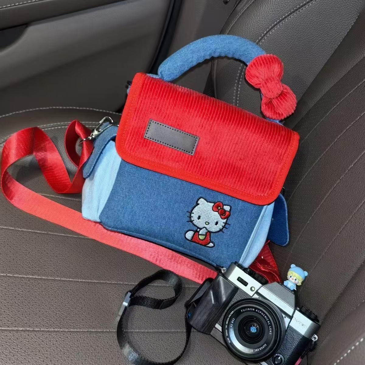 Новая сумка Hellokitty для фотоаппаратов Fuji Xs20Xt5, Canon R50, Sony Zve10