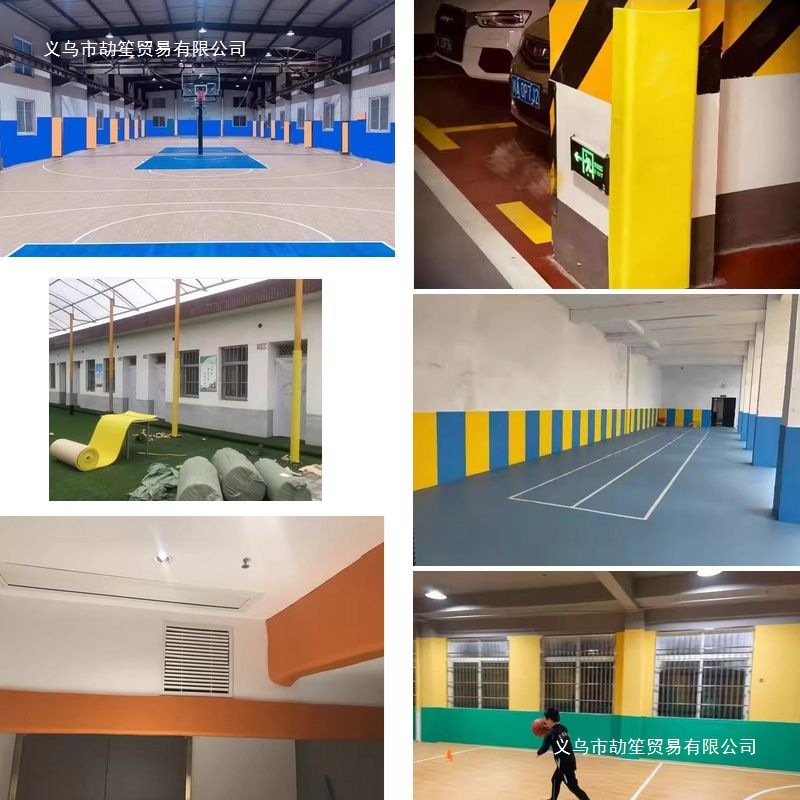 Corner Anti-Collision Cotton Kindergarten Column Sponge Wall Sticker Basketball Court Protection Strip Garage Anti-Collision Foam Cushion