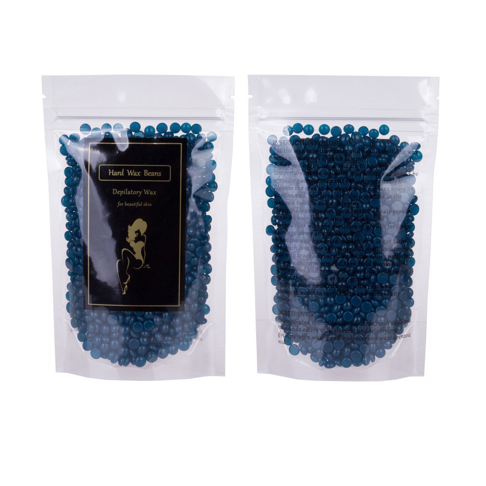 No paper depilatory wax honey bean solid depilatory wax bean wax therapy 50g bag 10 flavor optional
