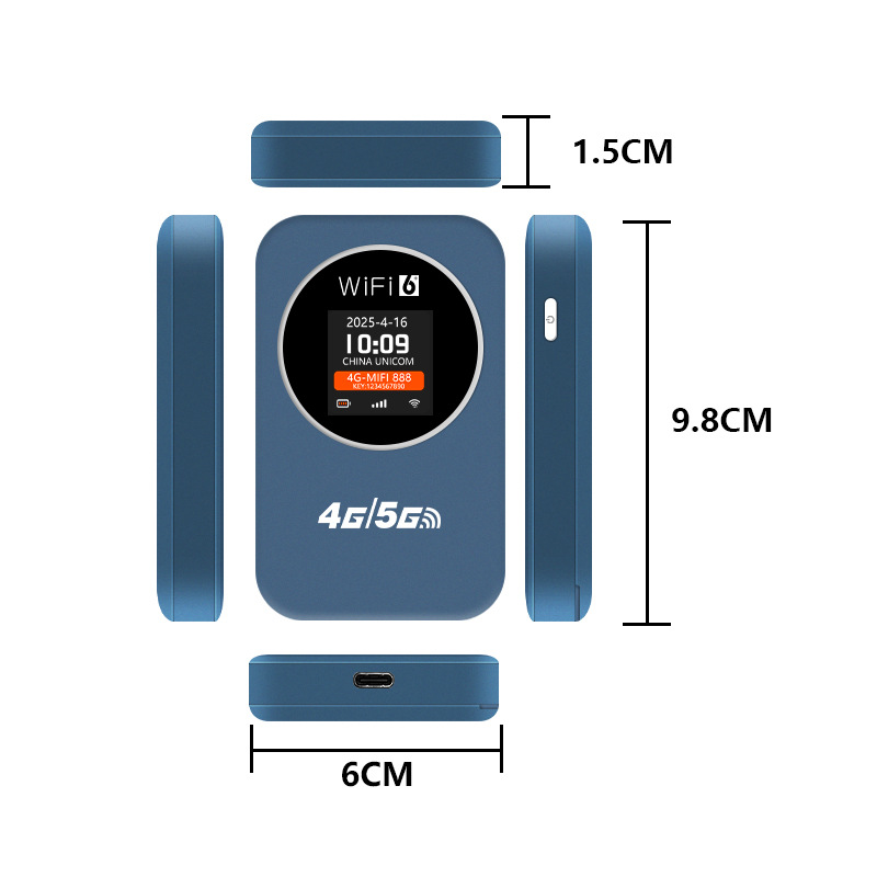 4g Portable Mifi Wireless Mobile Router Wifi Device That Can Insert Sim Card for Internet Access with Full Network Compatibility