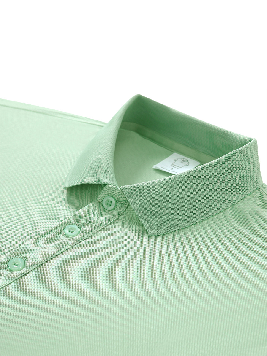 POLO shirt custom work clothes printed logo summer lapel team advertising shirt corporate activities ice silk short sleeve T-shirt