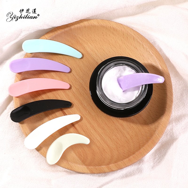 Ложка для крема для глаз полумесяц маленькая ложка ложка для маски ложка для крема для лица косметический упаковочный инструмент