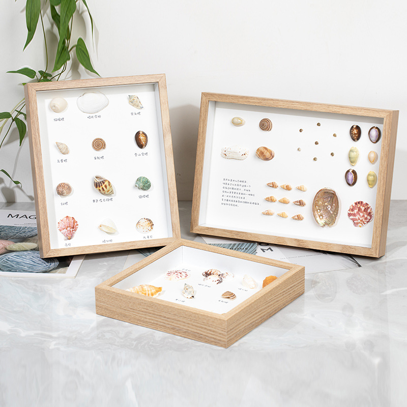 Specimen frame lighting painting hollow three-dimensional photo frame DIY creative dried flower Chinese decorative picture frame manufacturers wholesale 678 inch