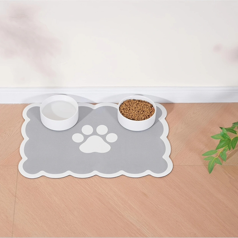 New pet placemat diatom mud mat feeding splash cat and dog diatom mud placemat cross-border for factory direct sales