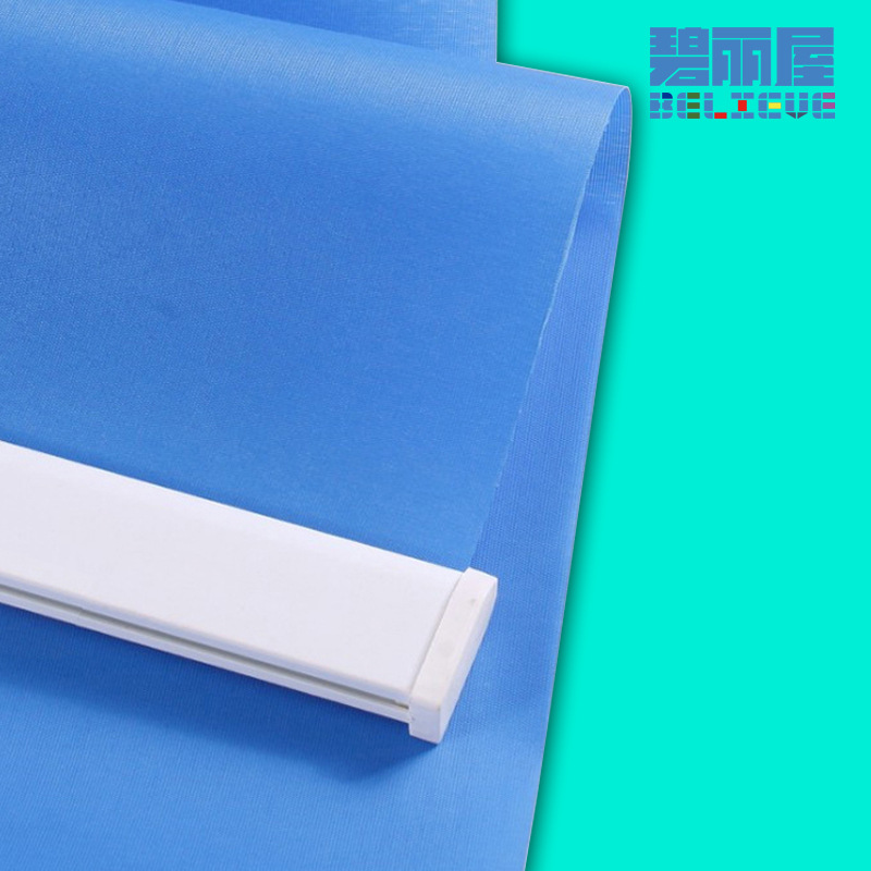 Roller Curtain Shading Office Sunshade Roller Curtain Punch-free Kitchen Toilet Bathroom Toilet Curtain Pull-roll