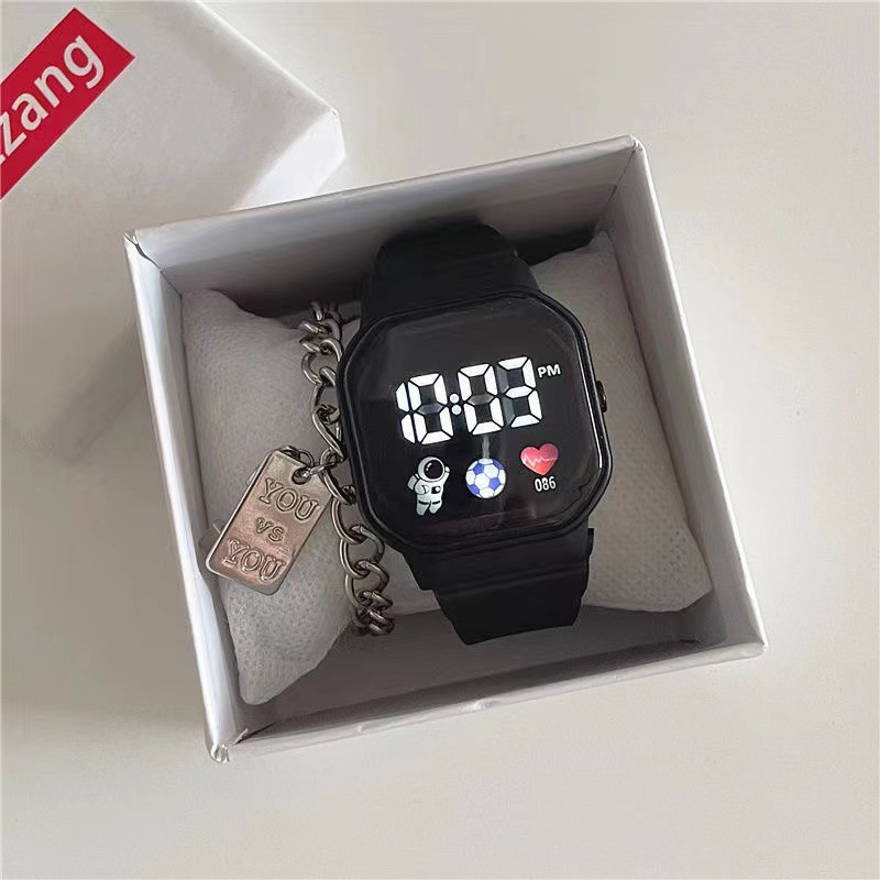 Technological Watch for Men and Women Ins High-Looking Student Party Simple Fashion Niche Design Unicorn Waterproof Digital