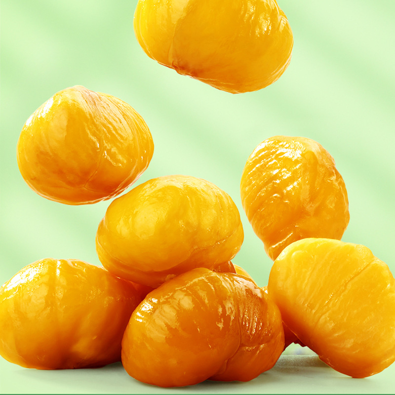 Good product shop chestnut kernel 80g original/honey flavor box gauge 40 packaging ready-to-eat chestnut kernel nut snacks