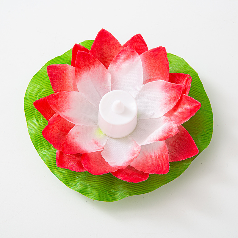 Wishing Lotus Lantern Led Digital Candle Drifting River Lantern Scenic Spot Decorative Lotus Lantern Spot Factory Direct Sale