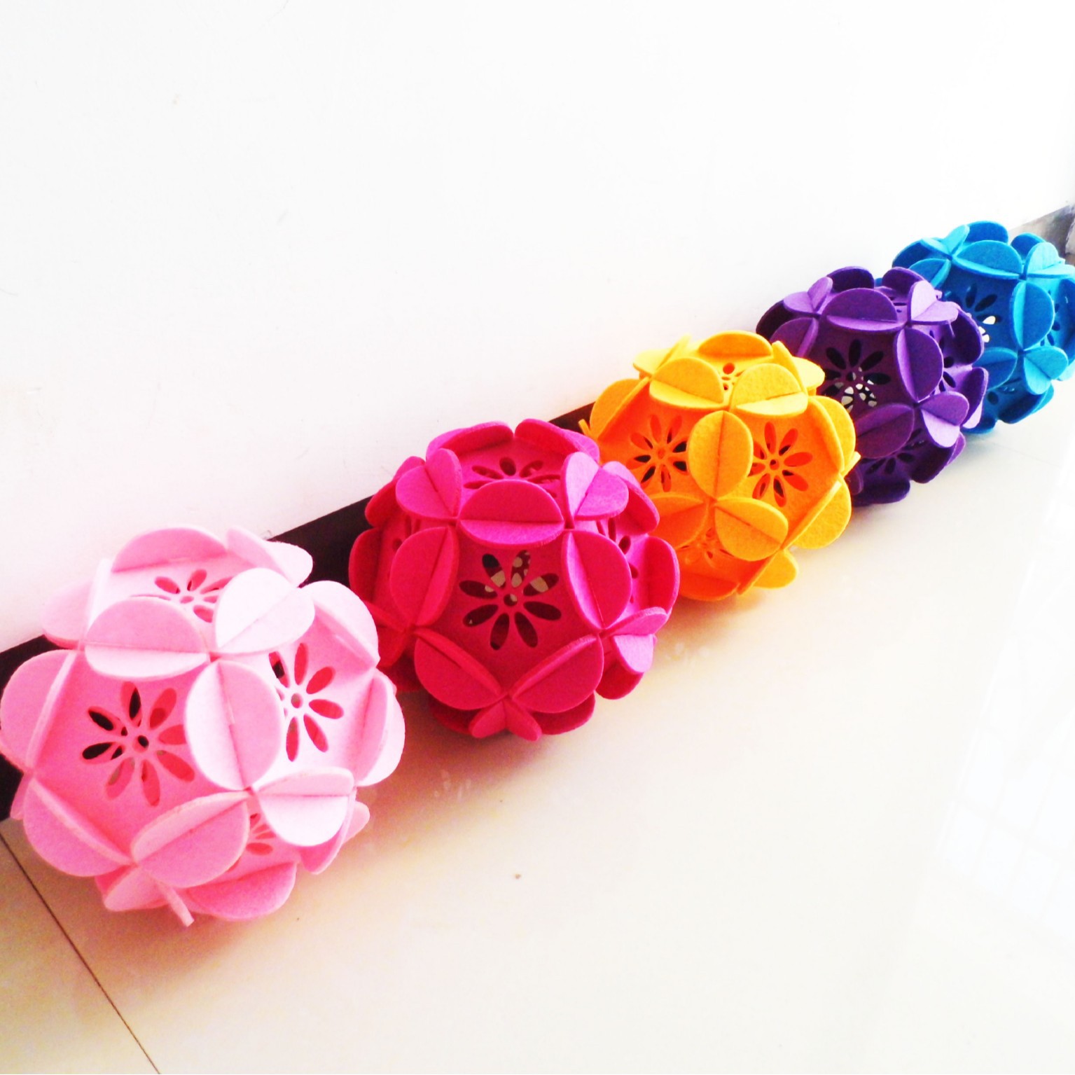 Wedding Hotel Shopping Mall Classroom Corridor Kindergarten Flower Ball Hanging Ornaments Non-woven Decoration Scene Hanging Hydrangea Fabric