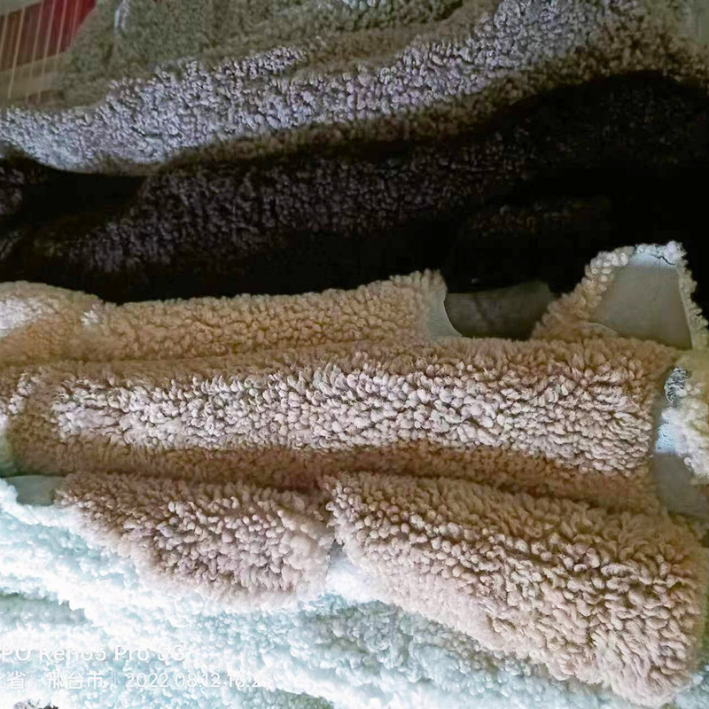 Factory wholesale Australian pure wool sofa cushion fur one whole sheepskin carpet curled shearskin