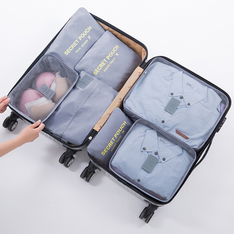 Manufacturer Wholesale Organizing Storage Bag Six or Seven Piece Clothing Storage Bag Business Trip Suitcase Repackaging Suit Clothes