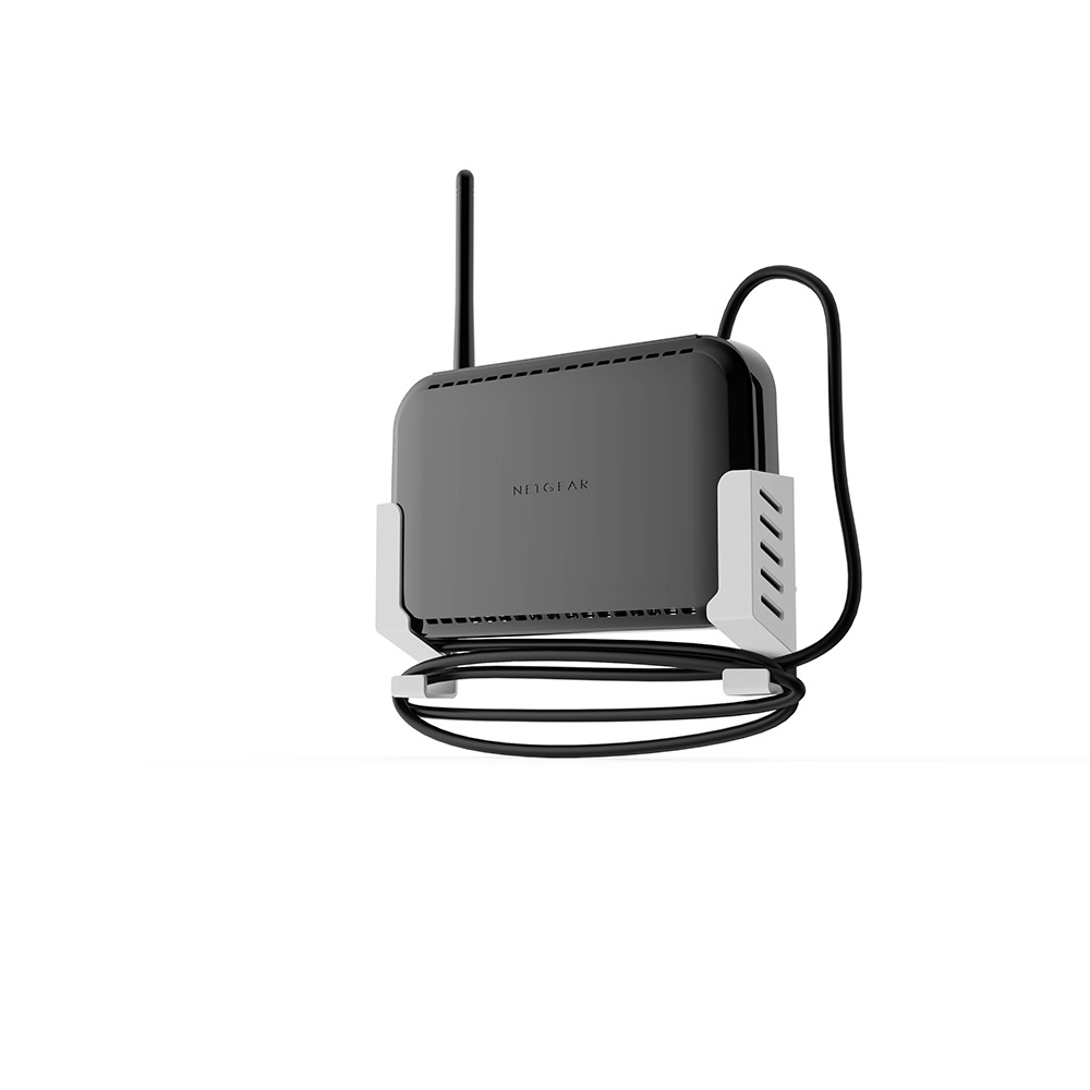 Новая настенная подставка для WiFi-роутера, установка на винты или двусторонний скотч, подставка для ноутбука