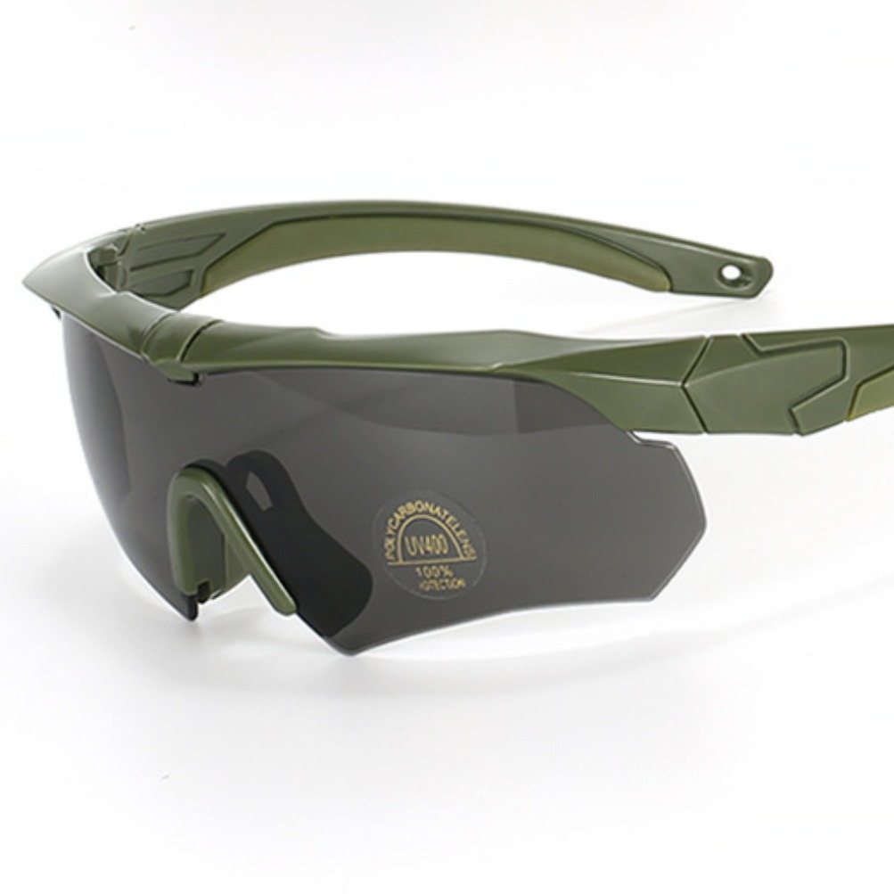 Spot Pc/Polarized Cs Tactical Glasses Outdoor Military Fan Protective Goggles Anti-Terrorism and Explosion-Proof Shooting Training Glasses