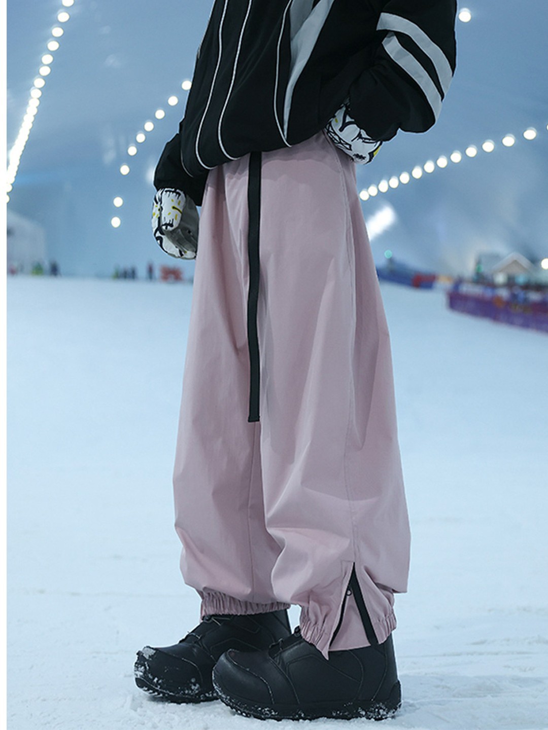 Harbin Cold-Proof Assault Pants Men's Winter Waterproof and Windproof Ski Pants Men's and Women's Outdoor Velvet Leggings Snow Pants