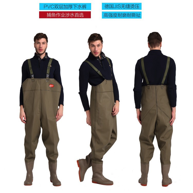 Оптовые полуводные комбинезоны из кожи для рыбалки, дышащие, с доставкой