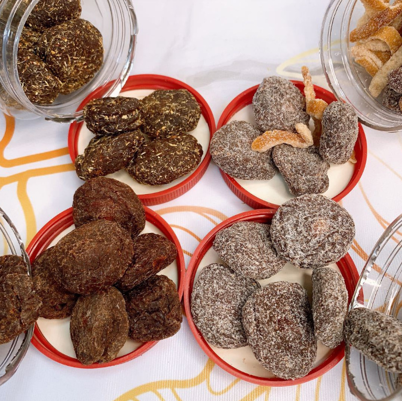 Li Jie 398g Tea Companion Tangerine Peel Li Cake Licorice Shuanghua Ancient Flavor Ready-To-Eat Snack Candied Fruit