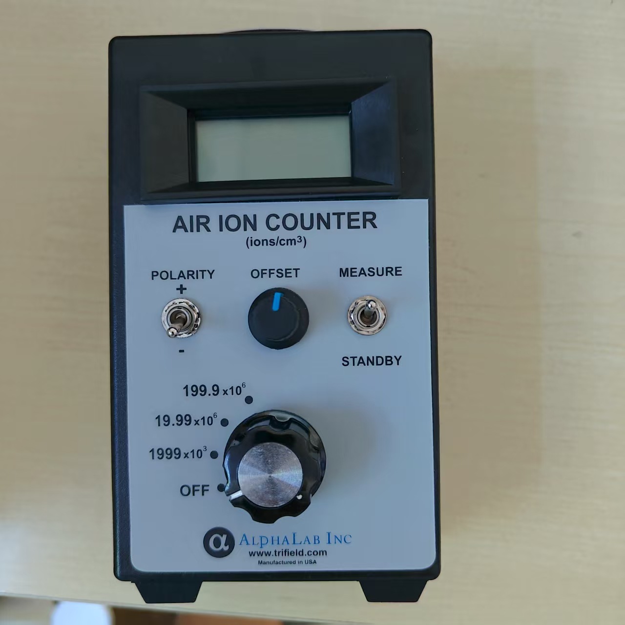 Shanghai Manufacturer Aic3000 Air Negative Ion Detector Negative Ion Tester
