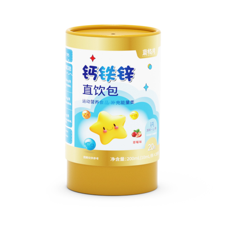 Calcium, Iron and Zinc Direct Drinking Package Oem Multivitamin Liquid Calcium Replacement Citrate Calcium Fruit and Vegetable Drink Liquid Calcium Customization