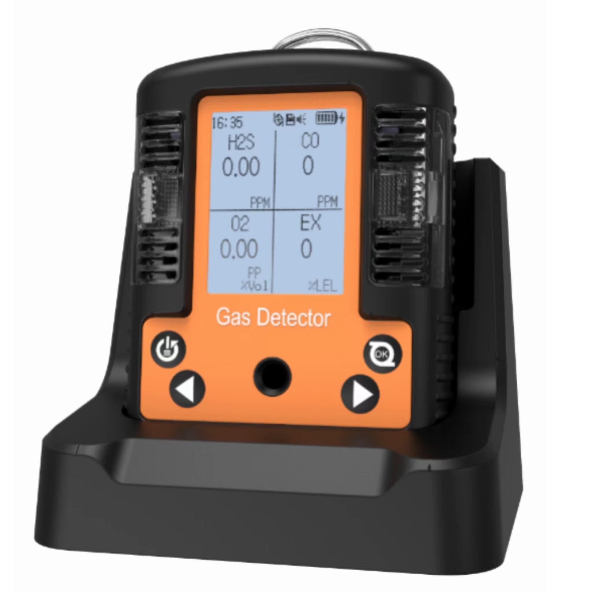 High-tech portable oxygen alarm gas detector detector NGP40-104KM -- O2