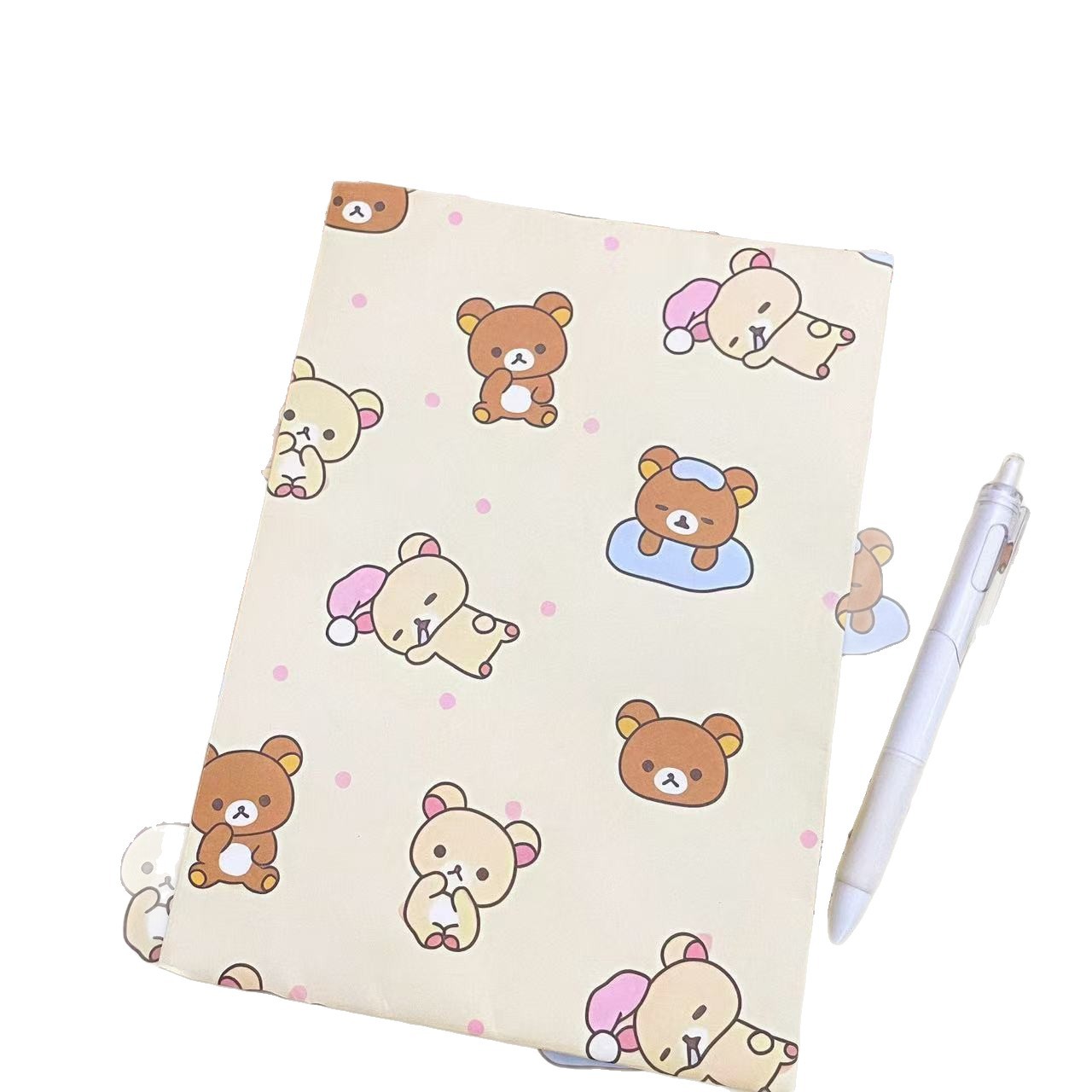 Japanese Kongsong Bear Wrapping Paper High Color Value Birthday Cute Gift Original Gift Design Packaging Gift Size