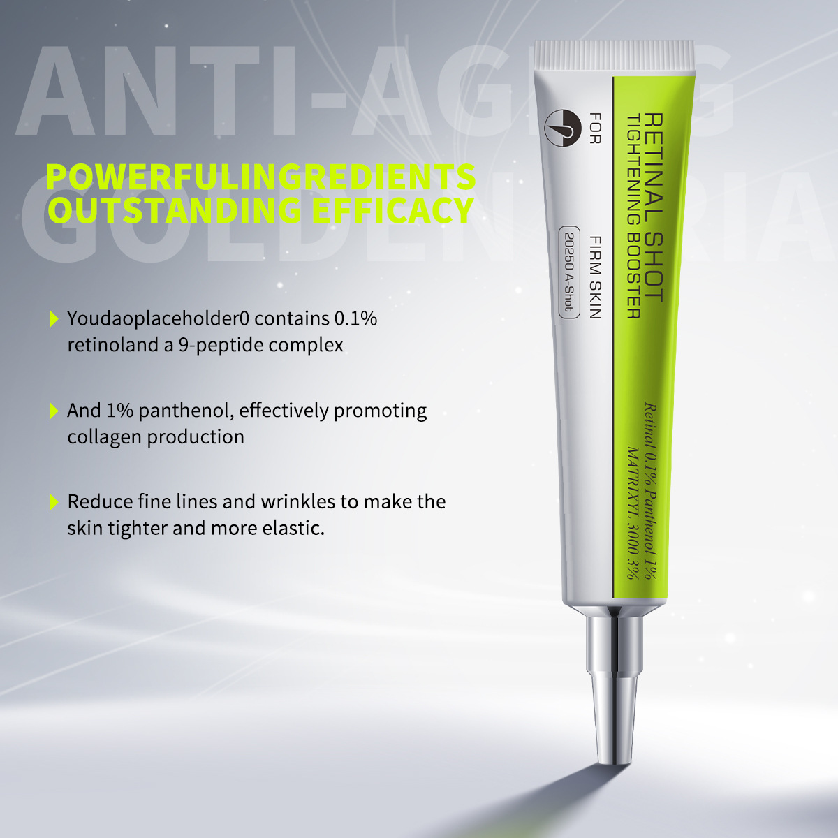 Cross-Border Retinol Eye Cream Retinol Eye Cream Firming Mild Hydrating Retinol Firming Essence