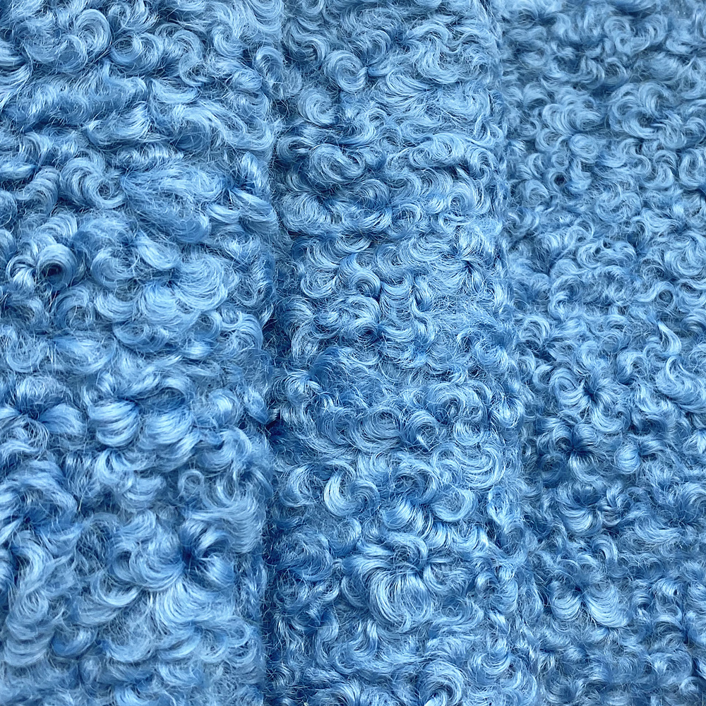 Spot Lamb Roll Plush Loop Fleece Clothing Pet Toy Fabric Scottish Sheep Roll Fabric