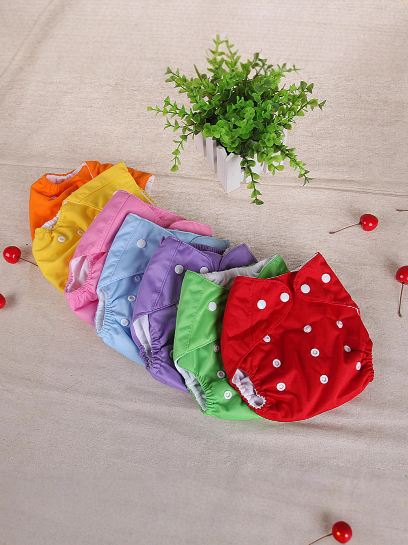small size Washable Diaper Pants Infant 9 Color Baby Diaper Pants Adjustable Diaper Pants for Children Thin Thick Velvet Mesh