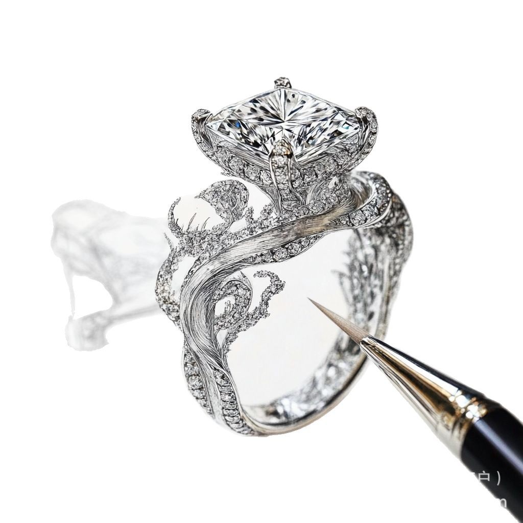 Necklace Custom Jewelry, Custom Rings, Earrings, Bracelets, Jewelry Design, Custom 18K Gold, Pure Silver 925, High-End Customization