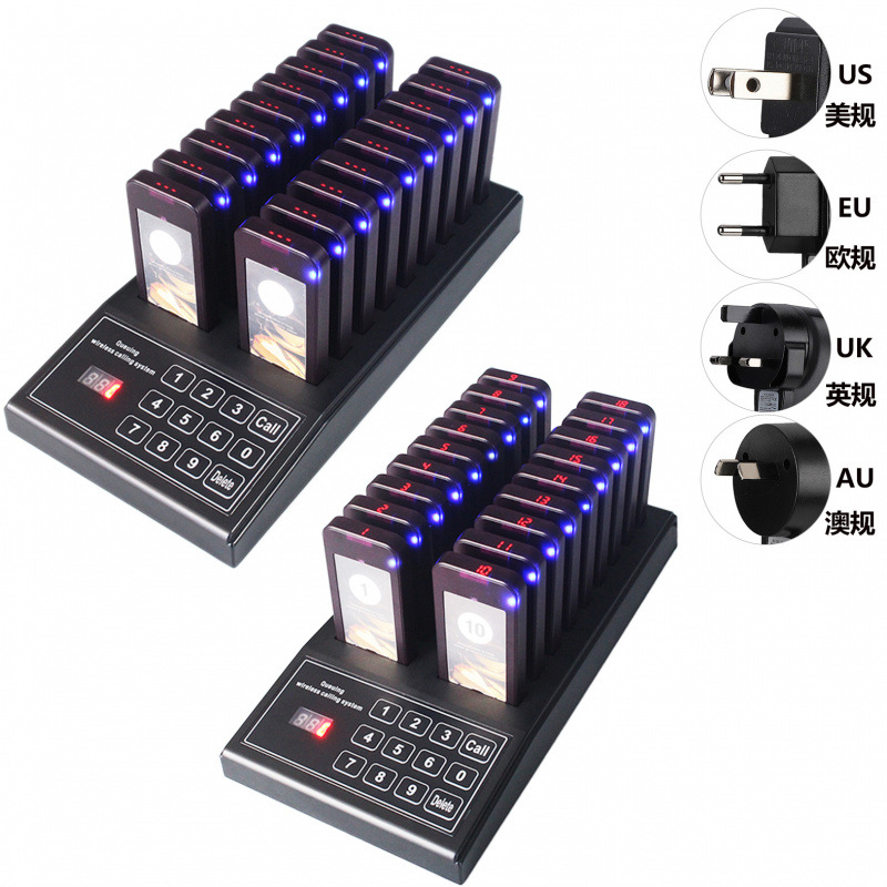 666t Wireless Intelligent Number Changer Caller Queuing Vibrating Meal Taker Foreign Trade Meal Taker Calling System