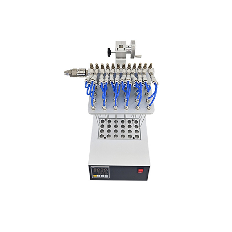 24-Hole/12-Hole Laboratory Concentrated Metal Bath Nitrogen Blower Dry Nitrogen Blower Nitrogen Purge Instrument Safe and Efficient