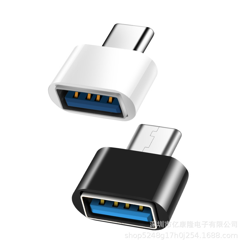 Factory wholesale usb to type-c adapter Android OTG converter U disk mobile phone computer tablet adapter