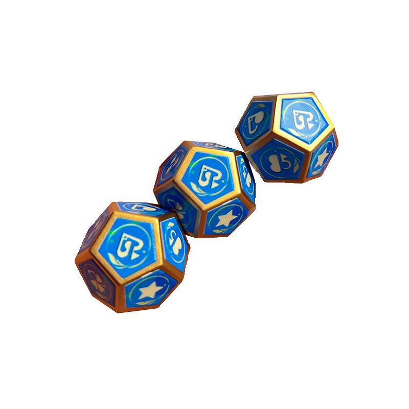 Star Dome Railway Sand Gold Metal Commemorative Token Chip Cosplay Prop Stand Model