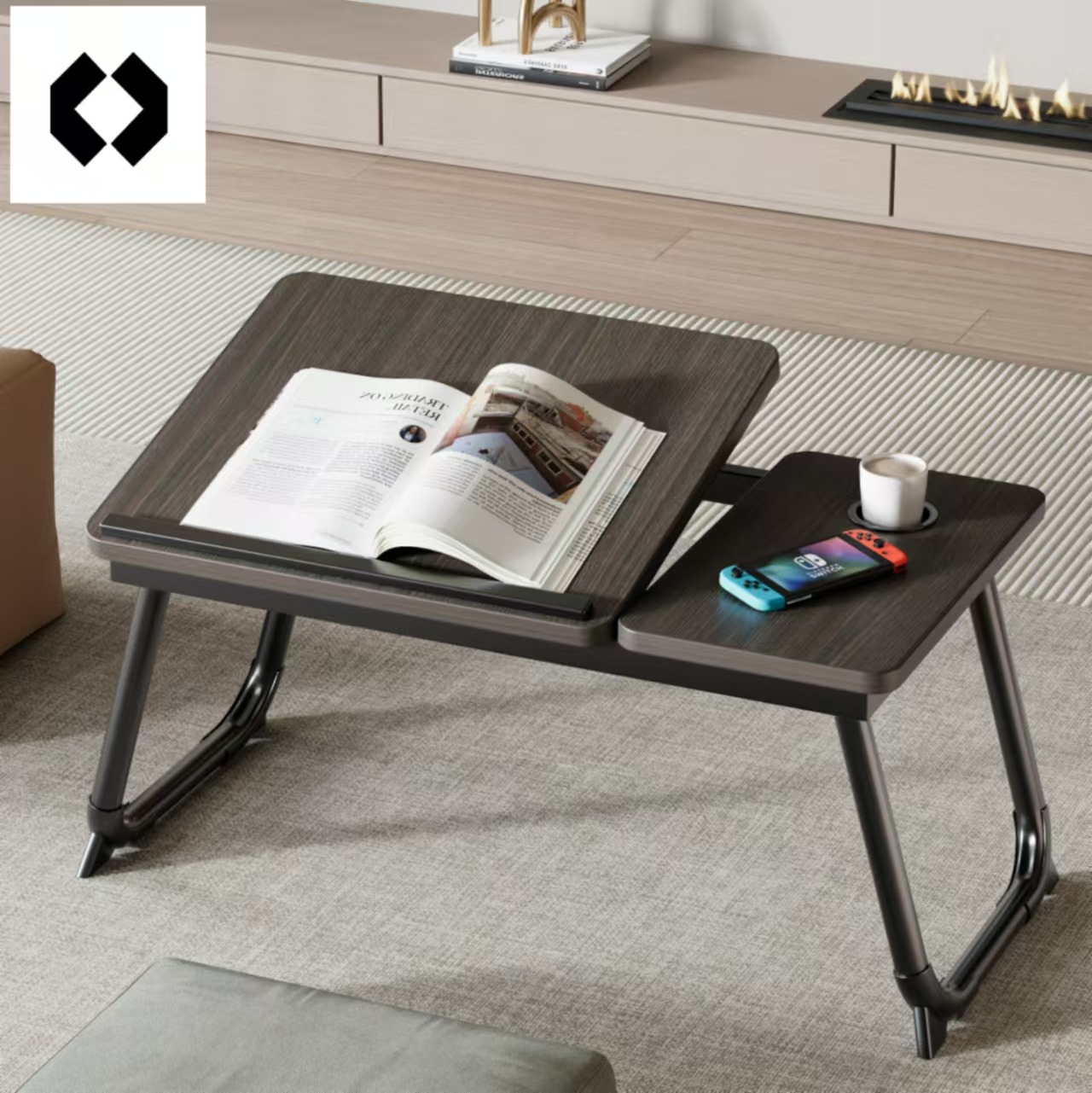 Chenlan Yipin Computer Desk Bed Small Table Lazy Desk Bedroom Foldable Table Student Learning Table Board Simple