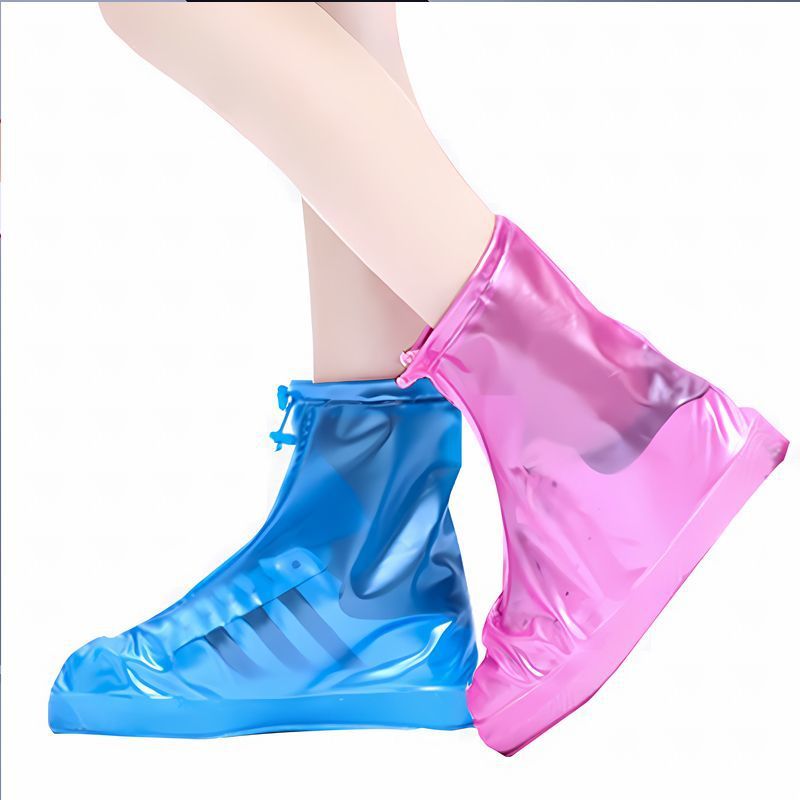 Rainy Day Waterproof One-piece Rain Shoe Cover Wear-resistant Design Portable Shoe Cover Waterproof Shoe Cover Riding Rainproof Shoe Cover