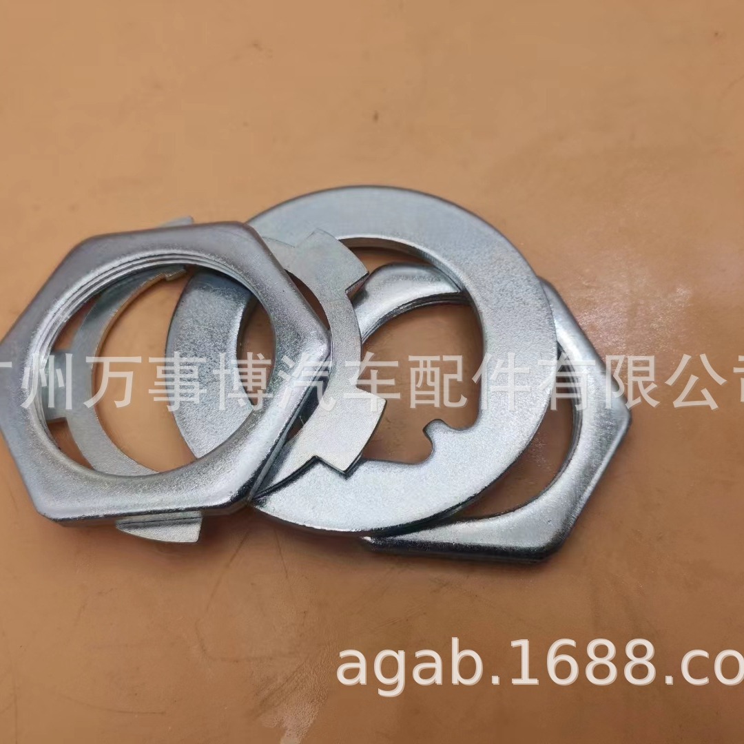 FZJ80.HZJ.HDJ front wheel hub axle head lock nut 43521-60011 90214-42030