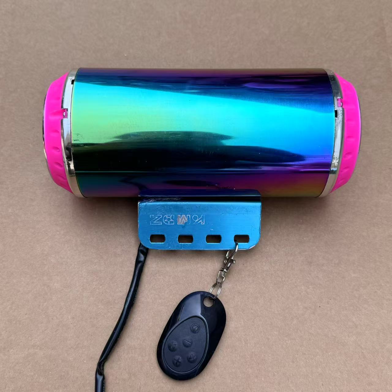 Electric Vehicle Motorcycle 72V Subwoofer Exhaust Pipe Bluetooth Audio 12-80 Volt Two-In-One Large Volume Car