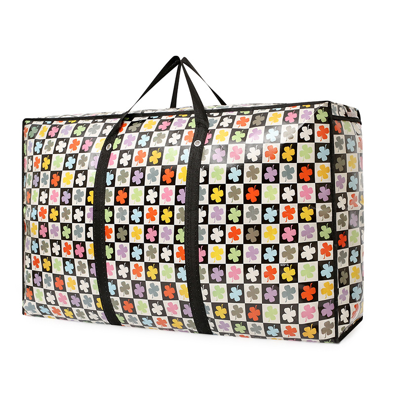 Moving luggage bag thickened non-woven fabric moving bag quilt storage bag water-proof luggage bag portable packing bag