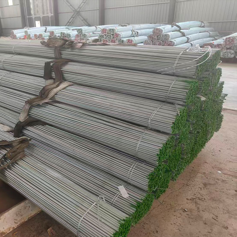 Q235 Hot-Dip Galvanized Round Steel for Construction Site Lightning Protection Grounding 8mm Bendable Industrial Solid Galvanized Round Steel