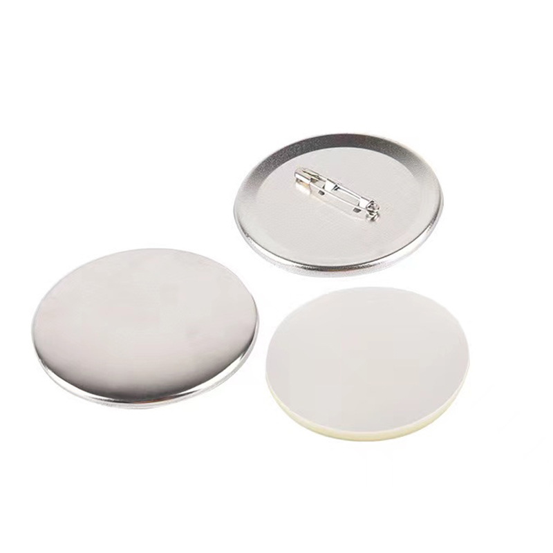 Tinplate Badge Blank Material Supplies Frosted Paper Clip Handmade Creative DIY Accessories Wholesale