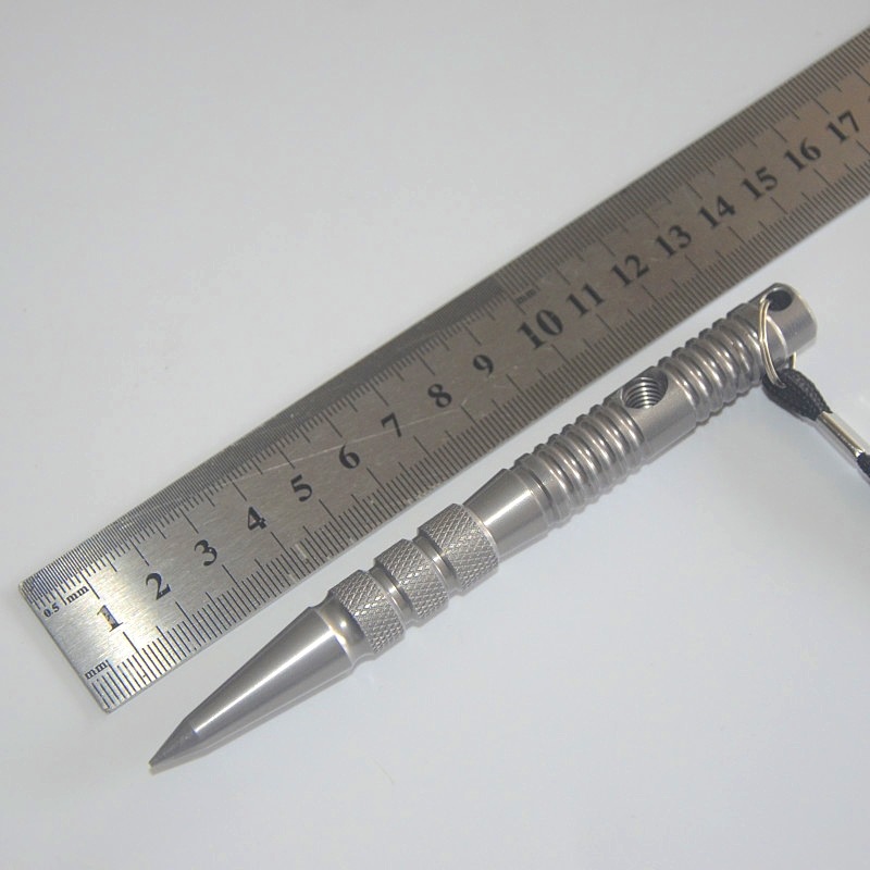 Removable self-defense cool stick key stick pen stick Cuban rattan aluminum alloy tactical pen women's self-defense Wolf stick