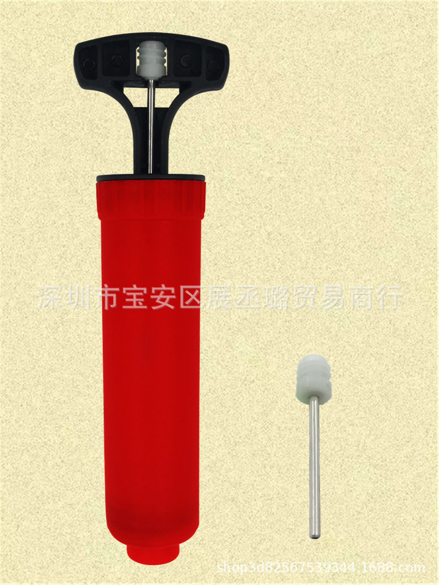 Metal Needle Push Inflator Basketball Football Ball Inflatable Toys Inflatable Boxing Column Metal Needle Inflatable