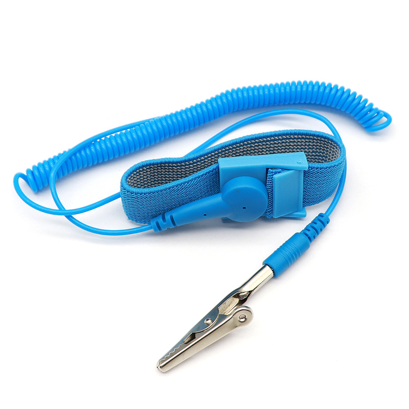 Factory Direct Supply test anti-static online detector wrist strap PVCPU static bracelet