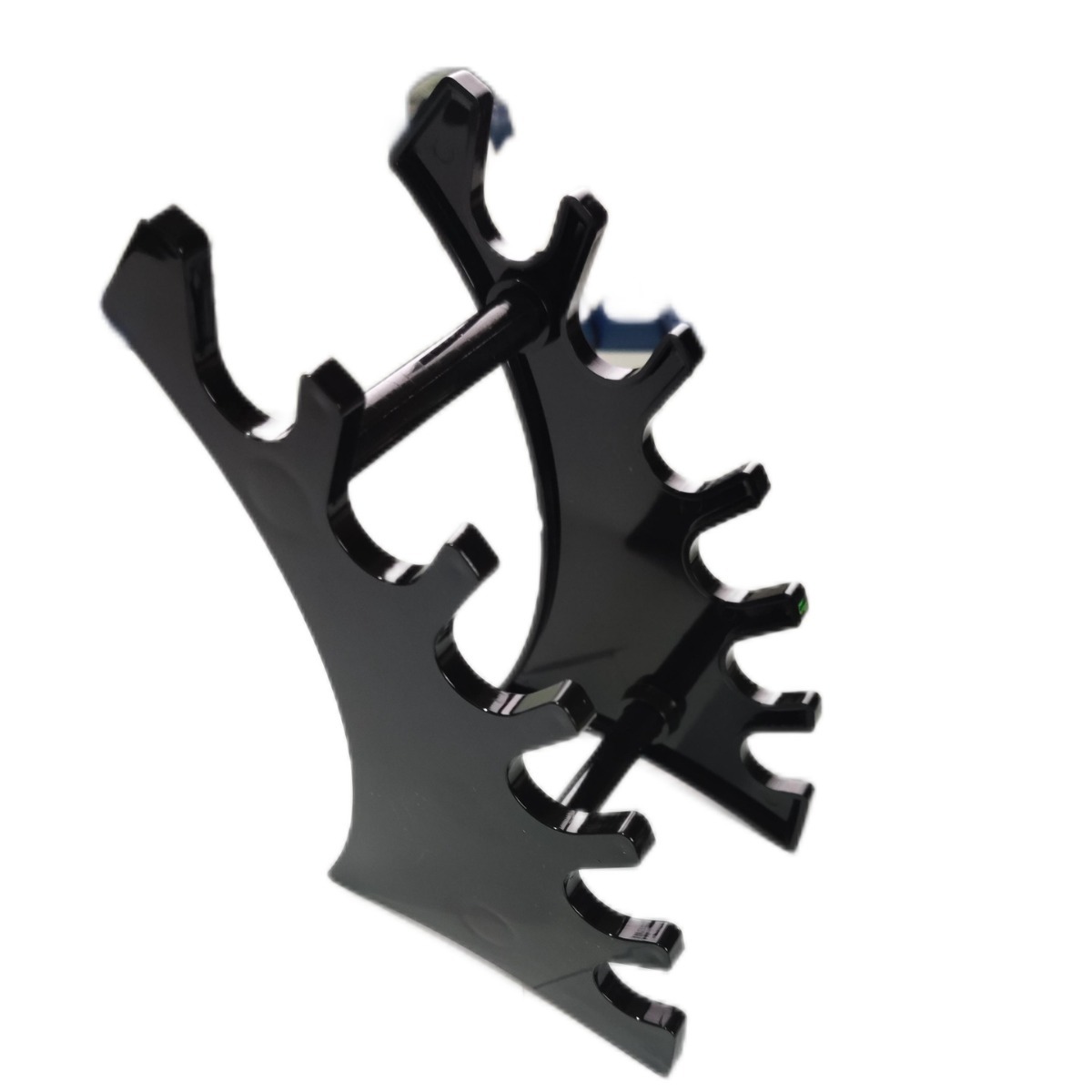 Source factory direct acrylic desktop pen holder storage plastic transparent pen holder pen display rack B- 02