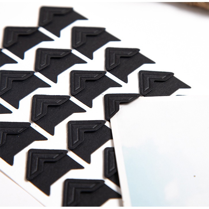 Amazon cross-border dedicated to DIY photo album accessories photo corner stickers photo corner stickers