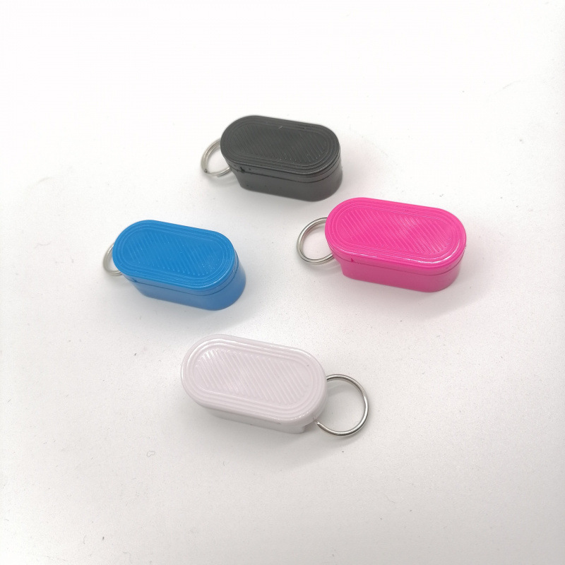 Креативный дорожный контейнер для таблеток, ключница, магнитный слайд для хранения таблеток