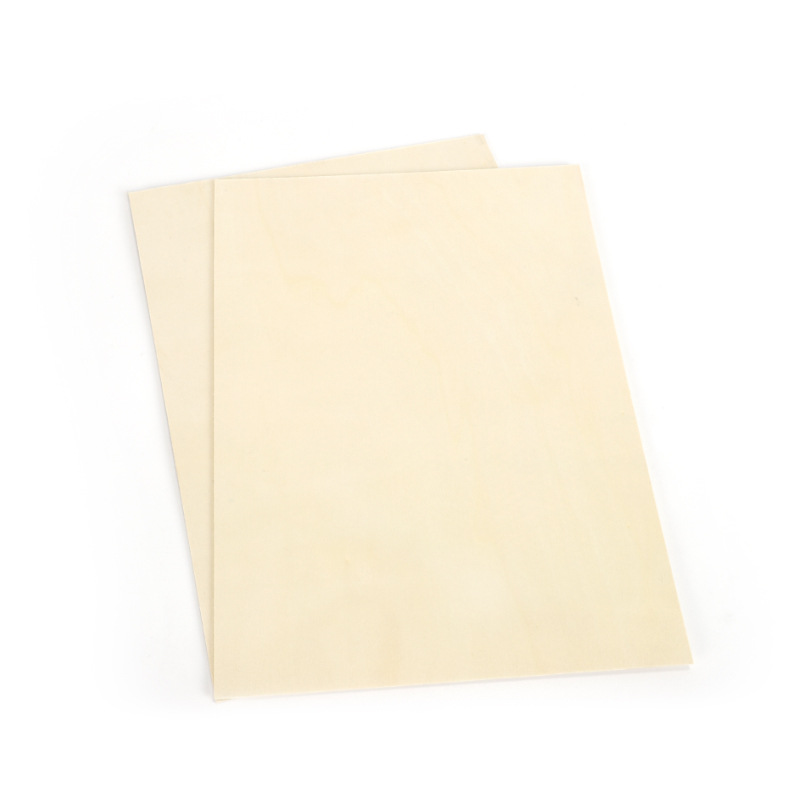 2mm Poplar Plywood Toy Puzzle Solid Wood Plank Sheet Log Panel Layered DIY