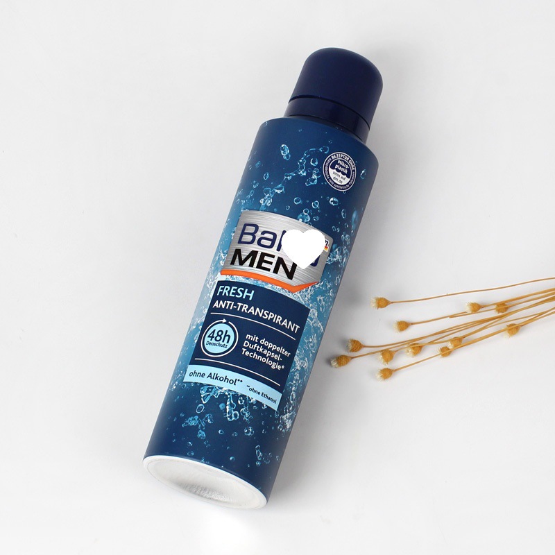 German Balea Men's 48-Hour Antiperspirant Deodorant Spray Refreshing Deodorant 200ml
