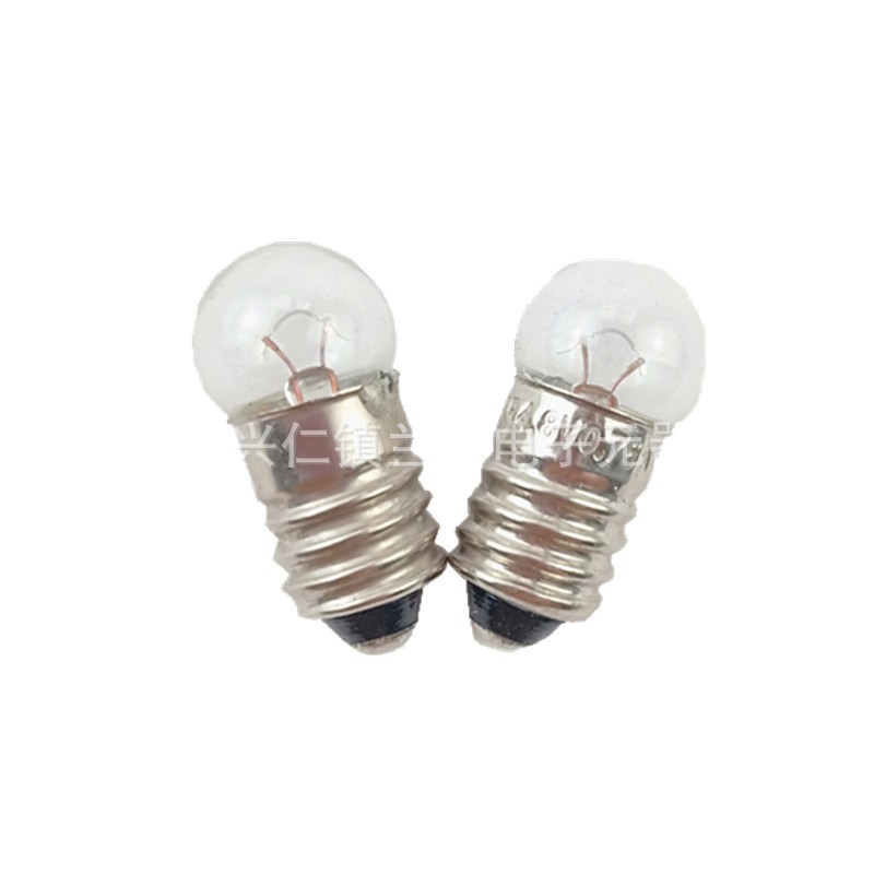 Scientific physics experiment E10 screw 1.5V2.5V3.8V4.8V6V6.2V0.3A5W small bulb indicator light